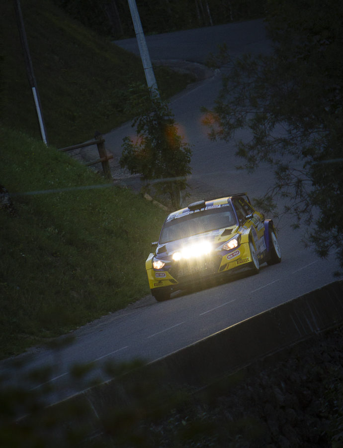 Nocturne au Rallye du Mont Blanc 2020